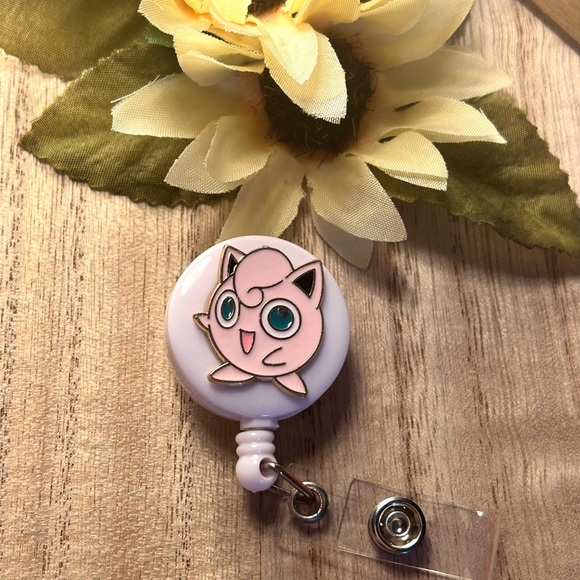 Pokemon Jigglypuff Badge Reel - Picture 1 of 1